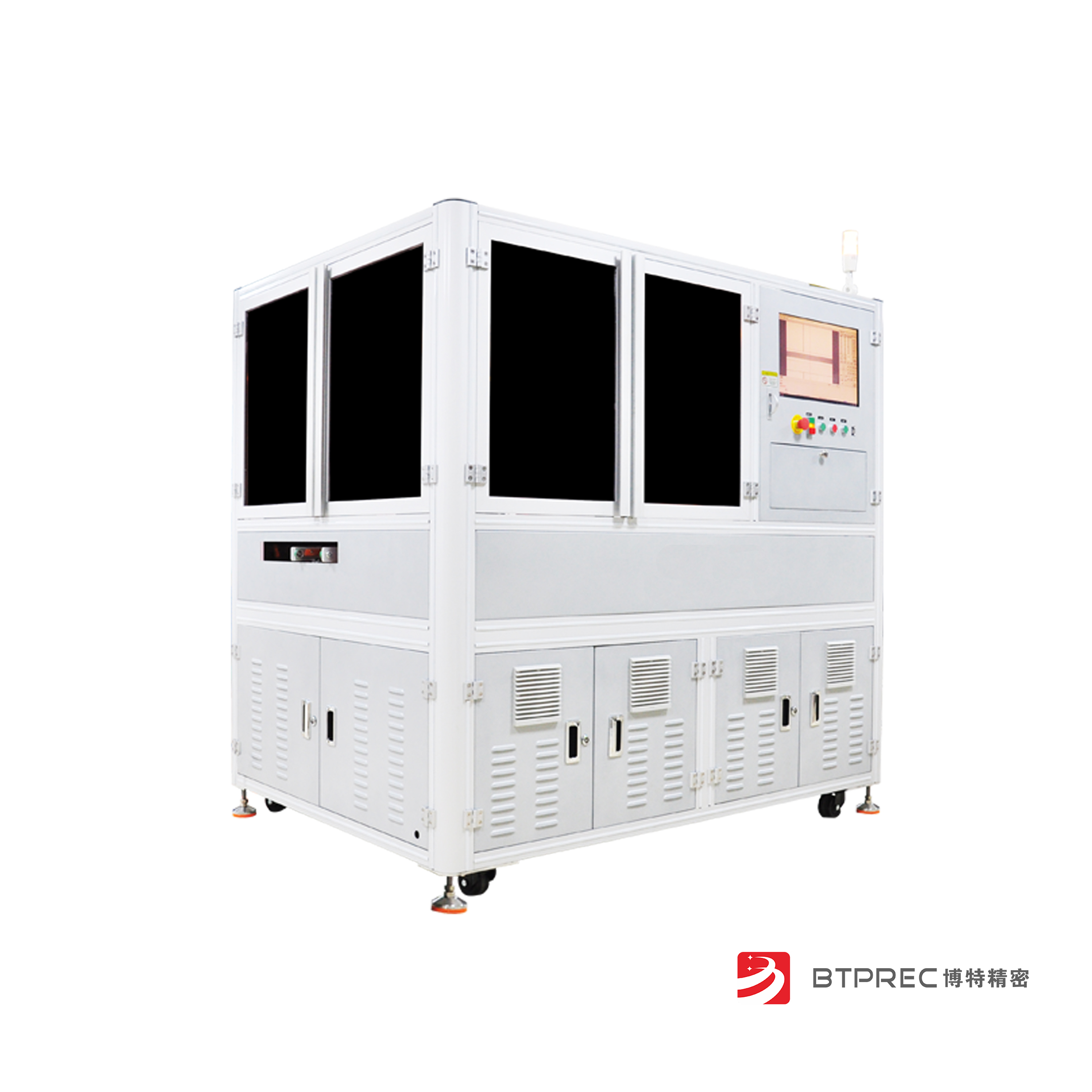 博特精密在線式 PCB 激光鐳雕機(jī)